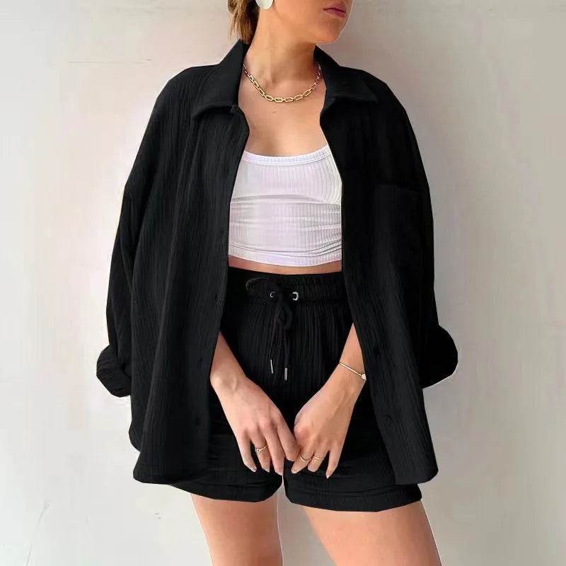 Women Summer Shorts Set - P12 Hub Europe