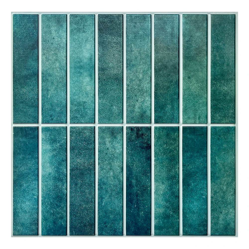 3D Wall Sticker Self-adhesive 3D Wall Panel Peel and Stick Tile Backsplash for Kitchen Waterproof Tile Sticker - P12 Hub Europe