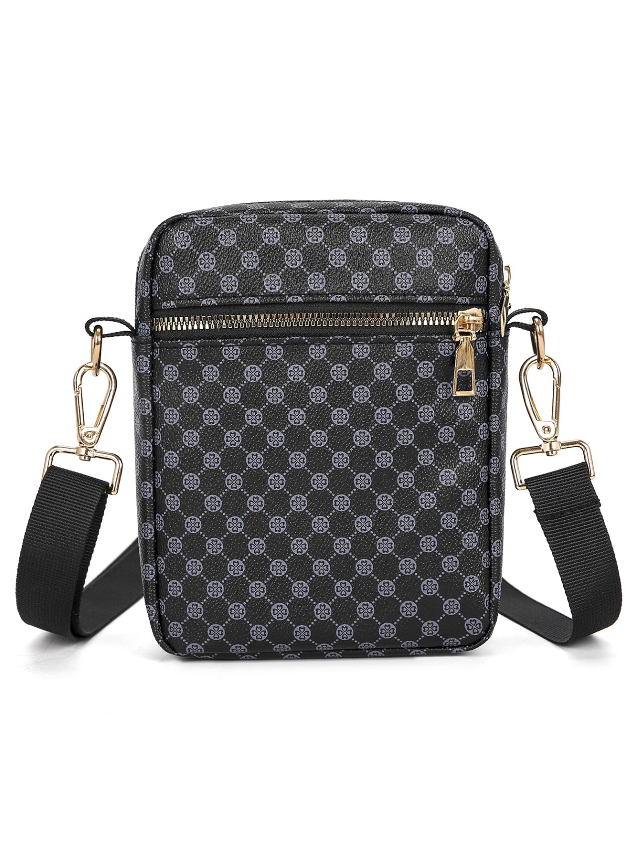 Men's Classics Mini Shoulder Bag Coin Purses Portable Male Lightweight PU Leather Small Crossbody Bags for Men Leisure Phone Bag