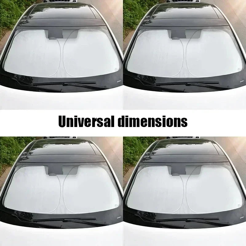 Car Front Sunshades Foldable Windshield Sun Blocker Universal Fit for Car,Truck,SUV