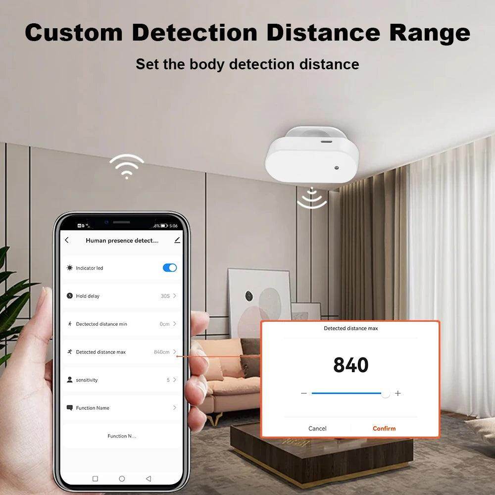 WiFi Human Presence Detector, 24GHz Radar Sensor | Smart Motion - P12 Hub Europe