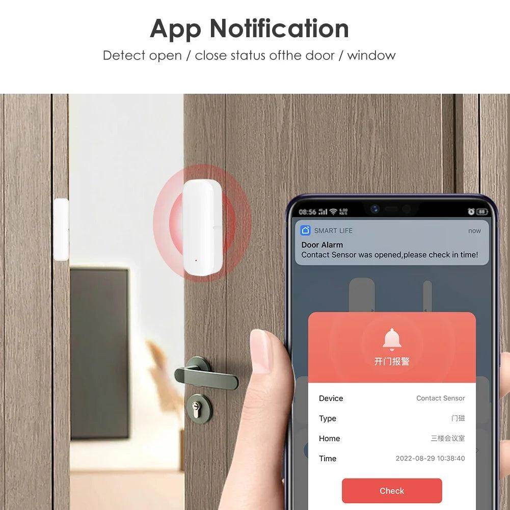 Sensor Door Tuya WiFi Smart Life - P12 Hub Europe
