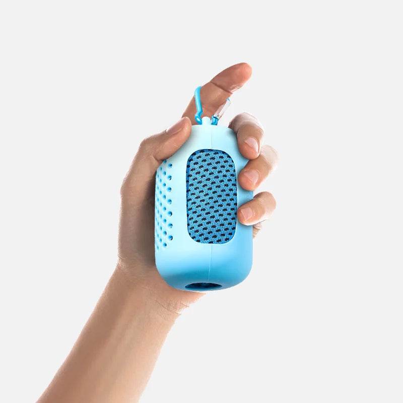 Portable Mini Silica Gel Set Cold Towel Quick Drying Breathable Chilly Sweat Absorption Sports Cooling Towel Running Yoga Gym - P12 Hub Europe