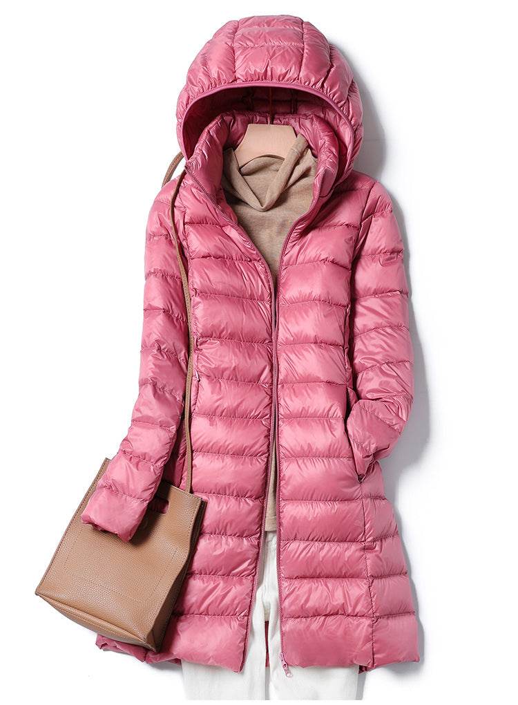 Korean Slim Hooded Down Parka - P12 Hub Europe