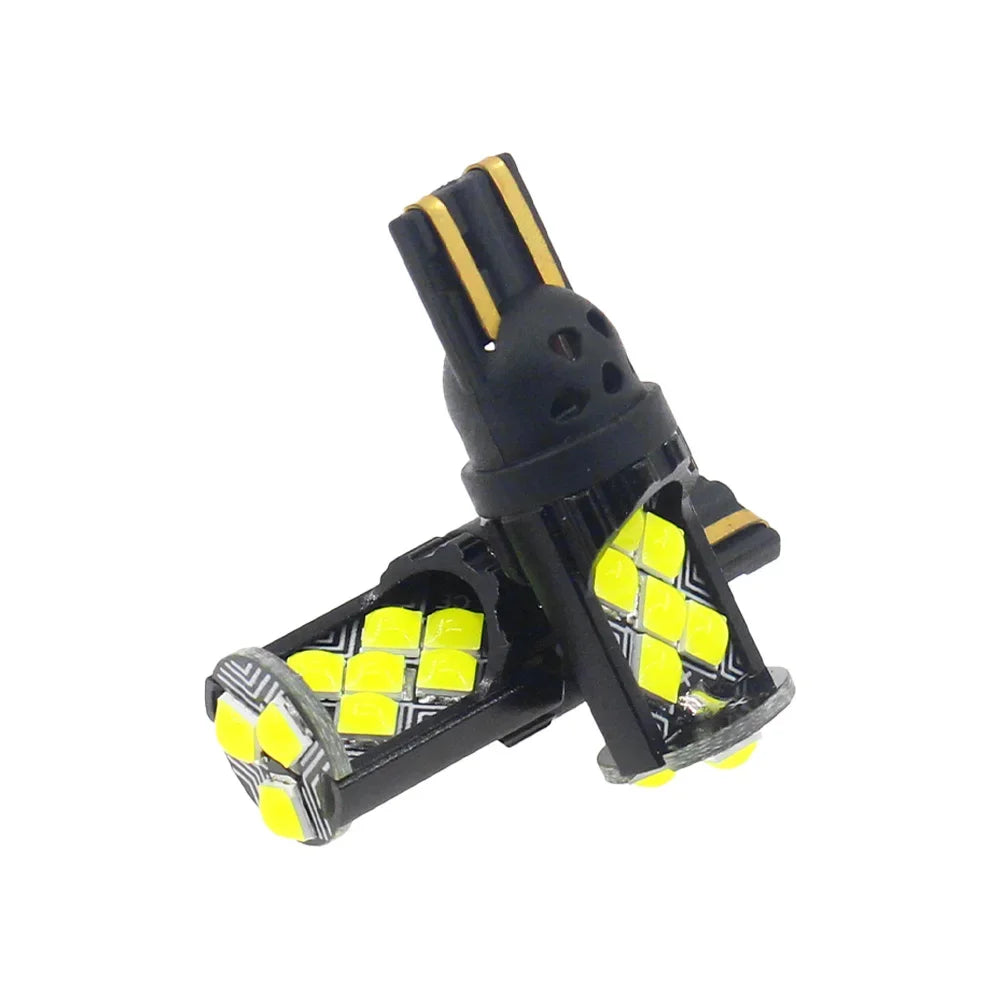 2Pcs W5W T10 LED Bulb Canbus 3030 15SMD High Quality For Car Parking Position Lights Interior Map Dome Lamp Clearance Lights