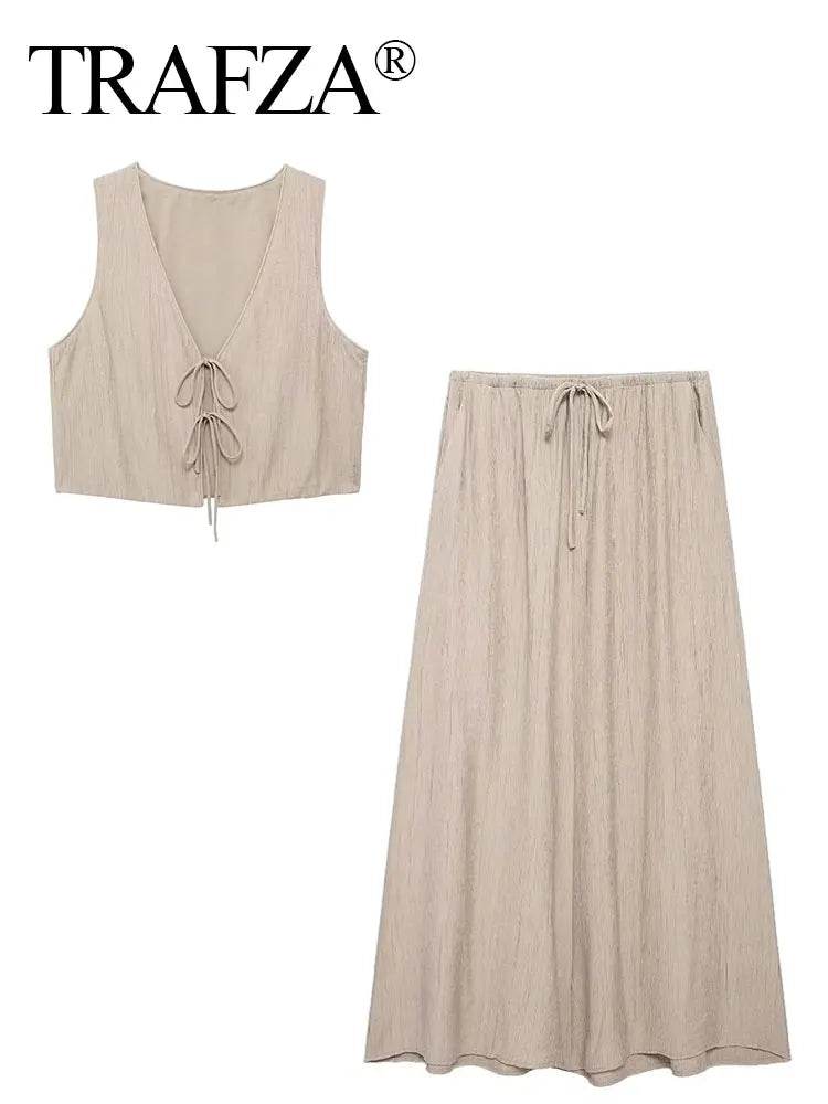 Vintage Midi Skirt Set - P12 Hub Europe