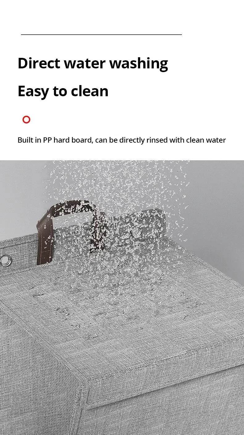 Foldable Adhesive Wall-Mounted Laundry Hamper - P12 Hub Europe