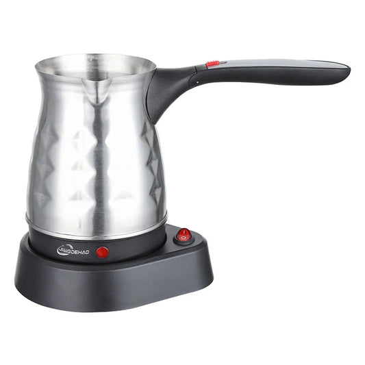 Mini Türkiye Coffee Pot Electric Coffee Kettle Turkish Pot 600W 0.5L 220V Stainless Steel Tea Kettle Hot Milk Italian Mocha Pots