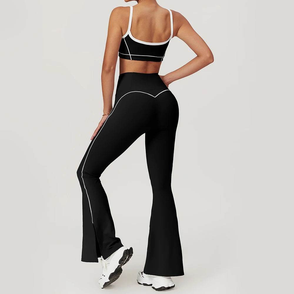 Women's High Waist Flare Set - P12 Hub Europe