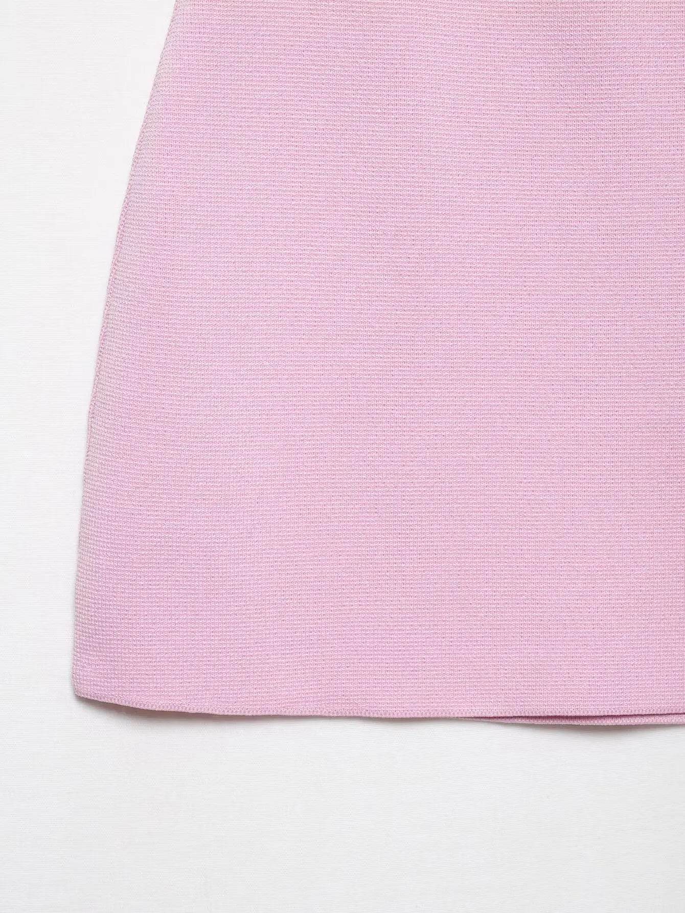 Solid Knitted Mini Skirt - P12 Hub Europe