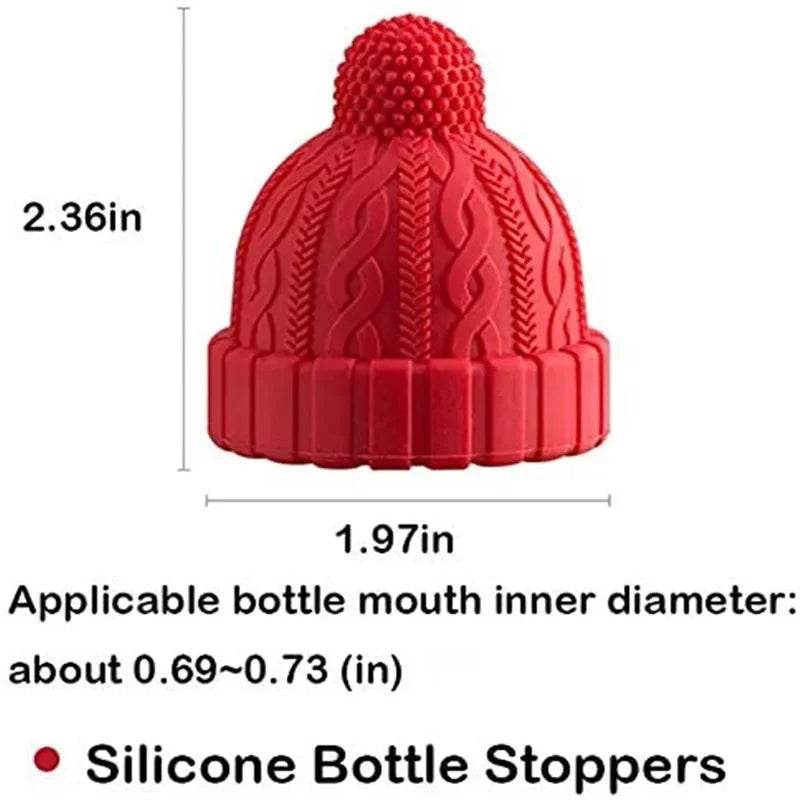 Creative Magic Hat Wine Stoppers Silicone Wine Stopper Reusable Decorative Wine Seal Stopper Cap for Wine Beverage - P12 Hub Europe