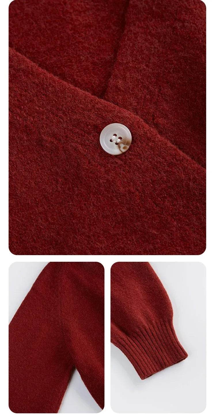 Diagonal V-Neck Cardigan - P12 Hub Europe