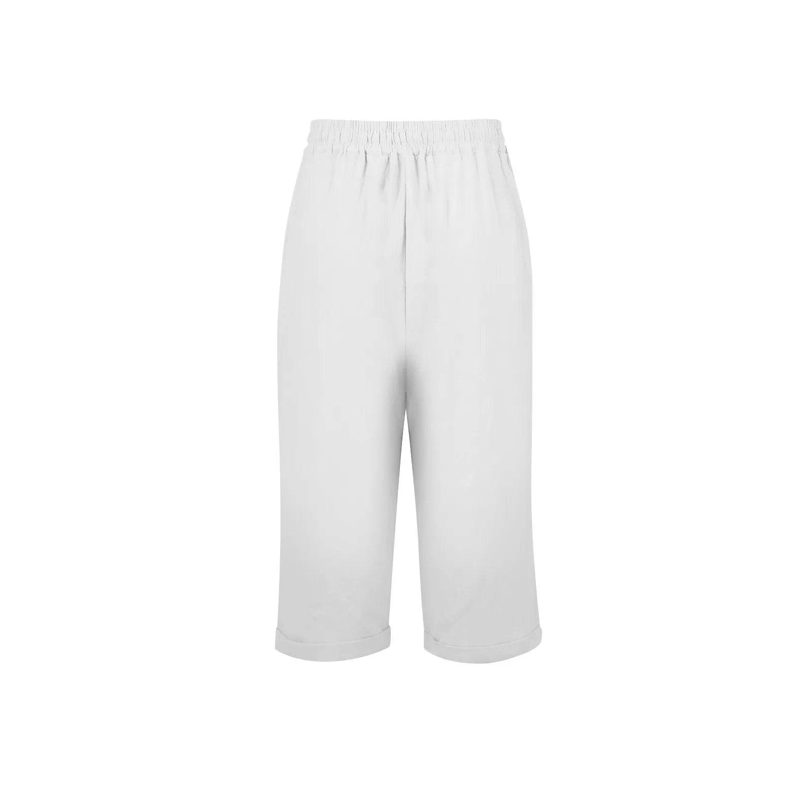 Women's Summer Cotton Linen Pants - P12 Hub Europe