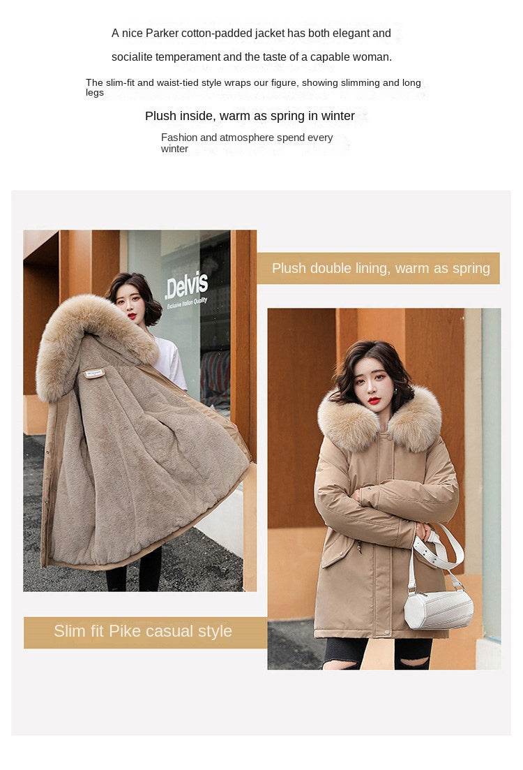 Slim Fur Collar Parka - P12 Hub Europe