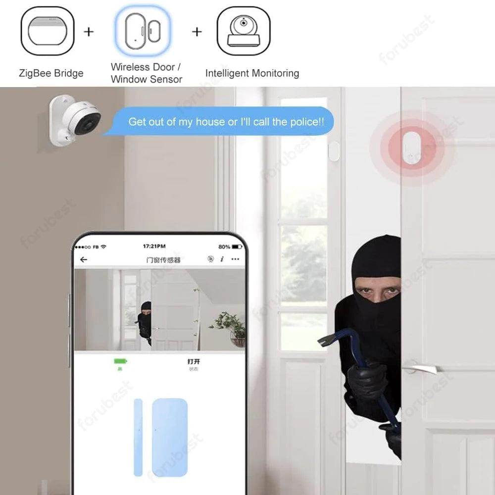 Sensor Door ZigBee Wireless Smart - P12 Hub Europe