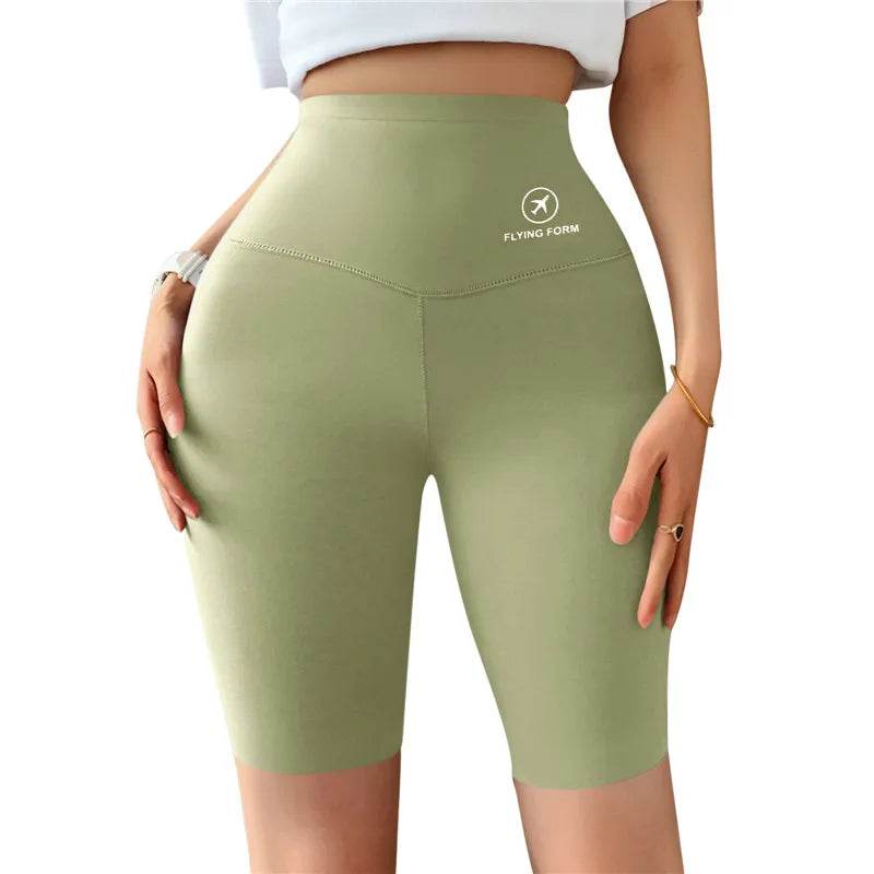Women's High Waist Gym Shorts - P12 Hub Europe