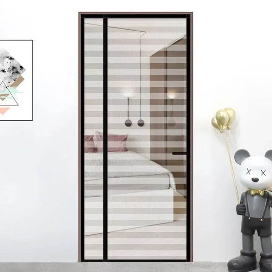 Magnetic Door Screen - Side Open Curtain Auto-Close Black Mosquito Net ,Insect Invisible Proof Mesh for KitchenLiving Room, - P12 Hub Europe