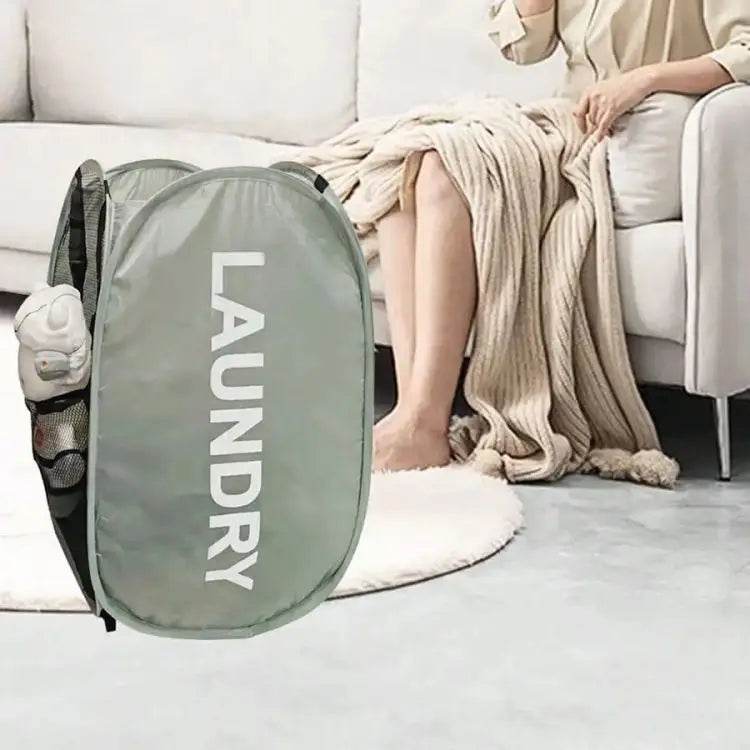 Collapsible Mesh Pop-Up Laundry Hamper - P12 Hub Europe