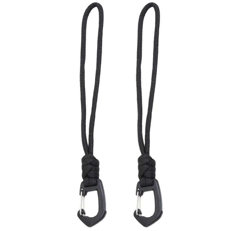 Key Ring Umbrella Rope Hook Outdoor Camping Sports Accessories Braid Rope 7-core Keychain Flashlight Small Tool Key Lanyard