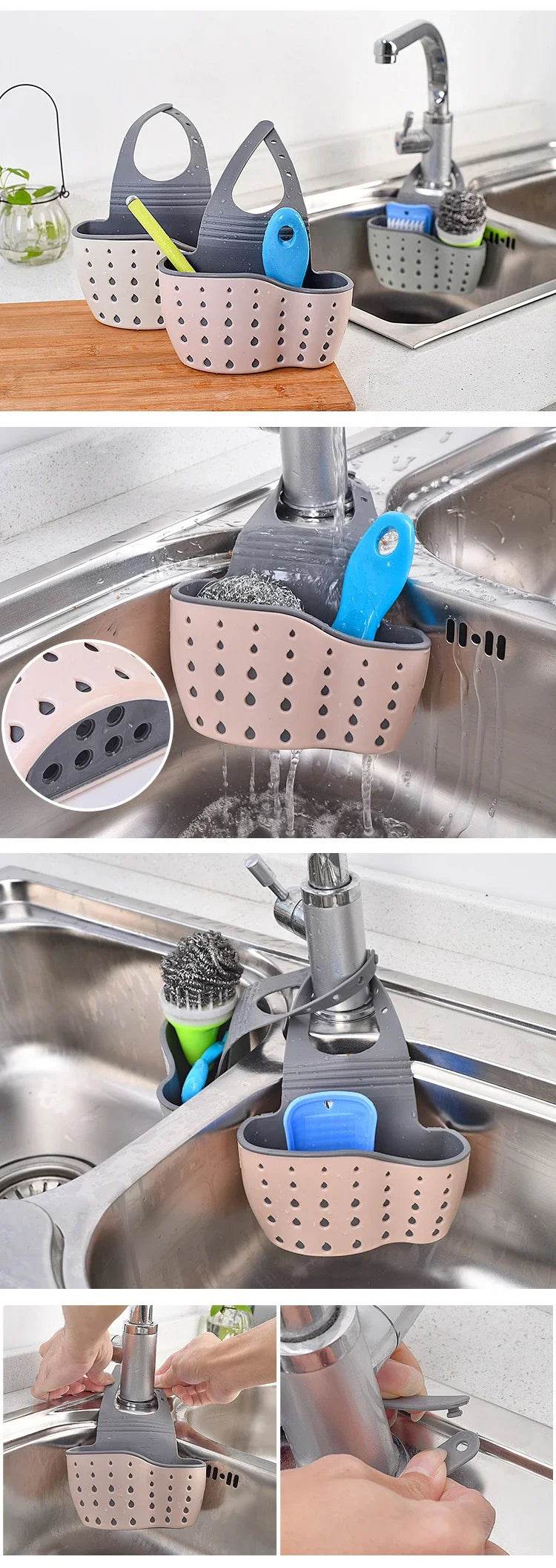 Adjustable Sink Drain Basket - P12 Hub Europe