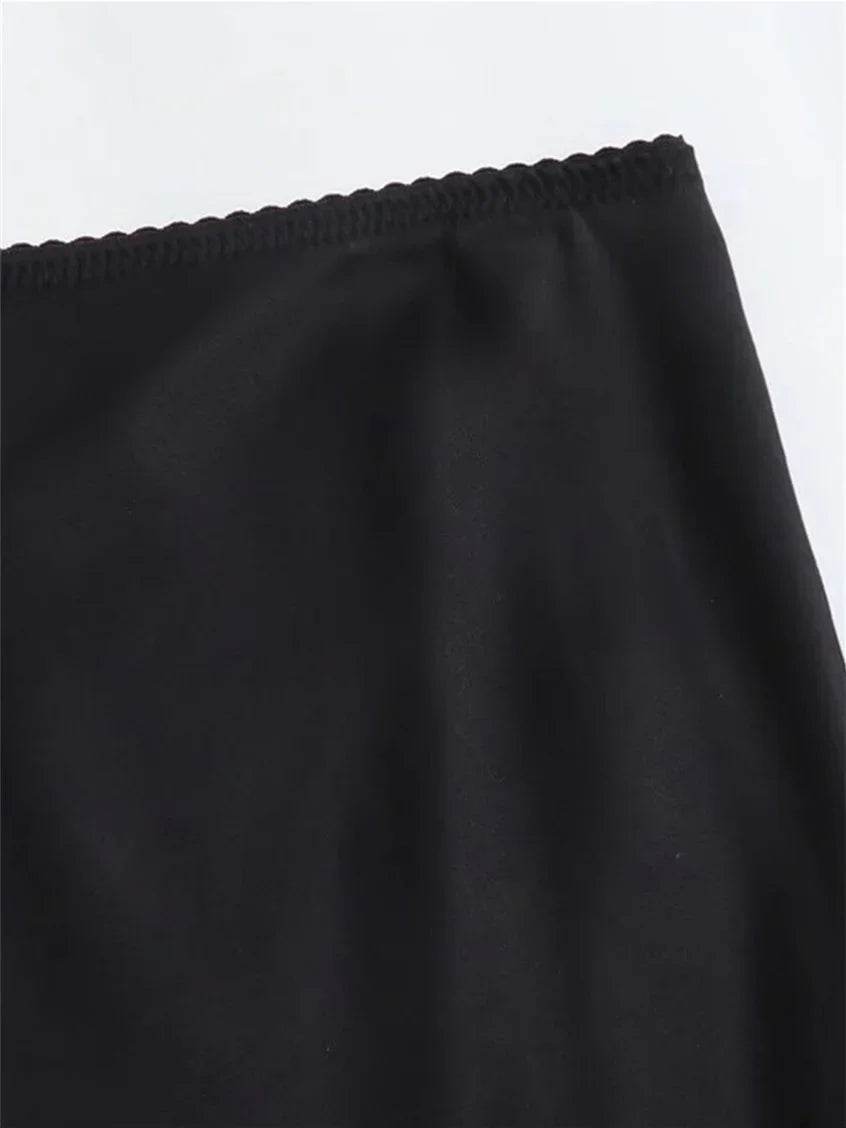 Spring Satin Bow Skirt - P12 Hub Europe