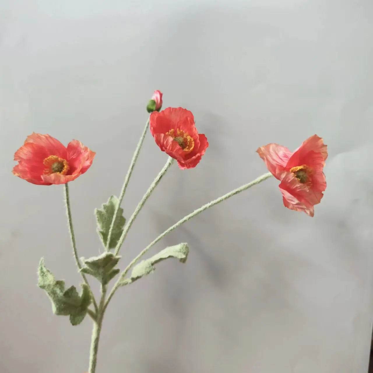 4 Head Artificial Flowers Bouquet Poppy Fake Flowers For Home Decor Garden Party Wedding Decoration Diy Accessories - P12 Hub Europe