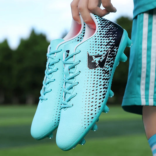 Society Football Cleats TF/FG Soccer Shoe Man Football Boots Professional Non-slip Training Cleat Artificial Grass Sport Sneaker
