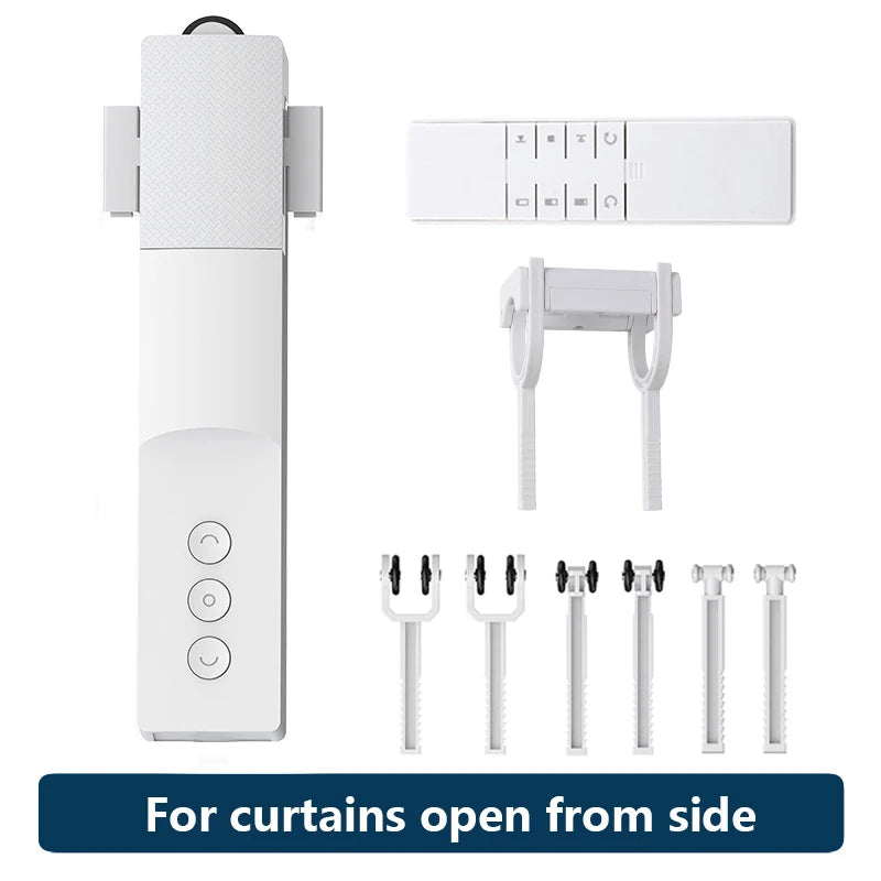 Zigbee Smart Curtain Driver Robot For Roman I Type U Type Curtains Track Alexa Google Home Control Zemismart Motor Drivers