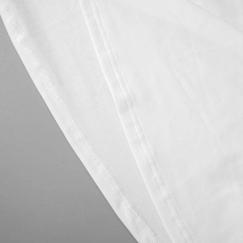 Strapless Cutout Maxi Dress - White Y2K Summer - P12 Hub Europe