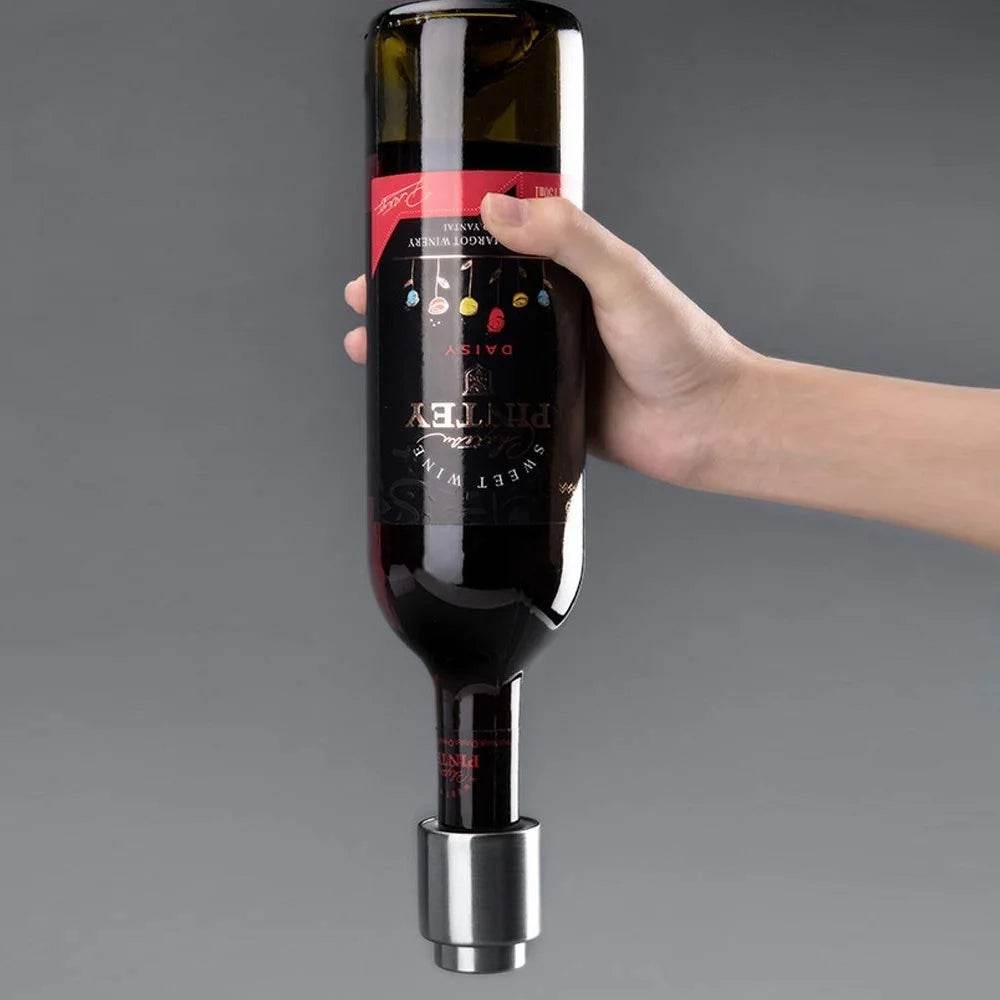 JJYY Wine Bottle Plug Saver Reusable Vacuum Rubber Sealer Wine Corks Keep Fresh Preserver Silicone Pump Cup Kitchen Accessories - P12 Hub Europe