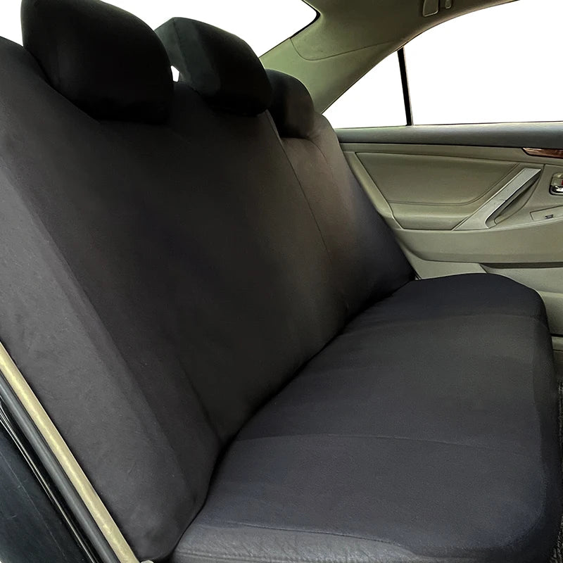 AUTO PLUS Universal Polyester Rear Seat Covers Fit for Most Car SUV Truck Van Car Accessories Interior
