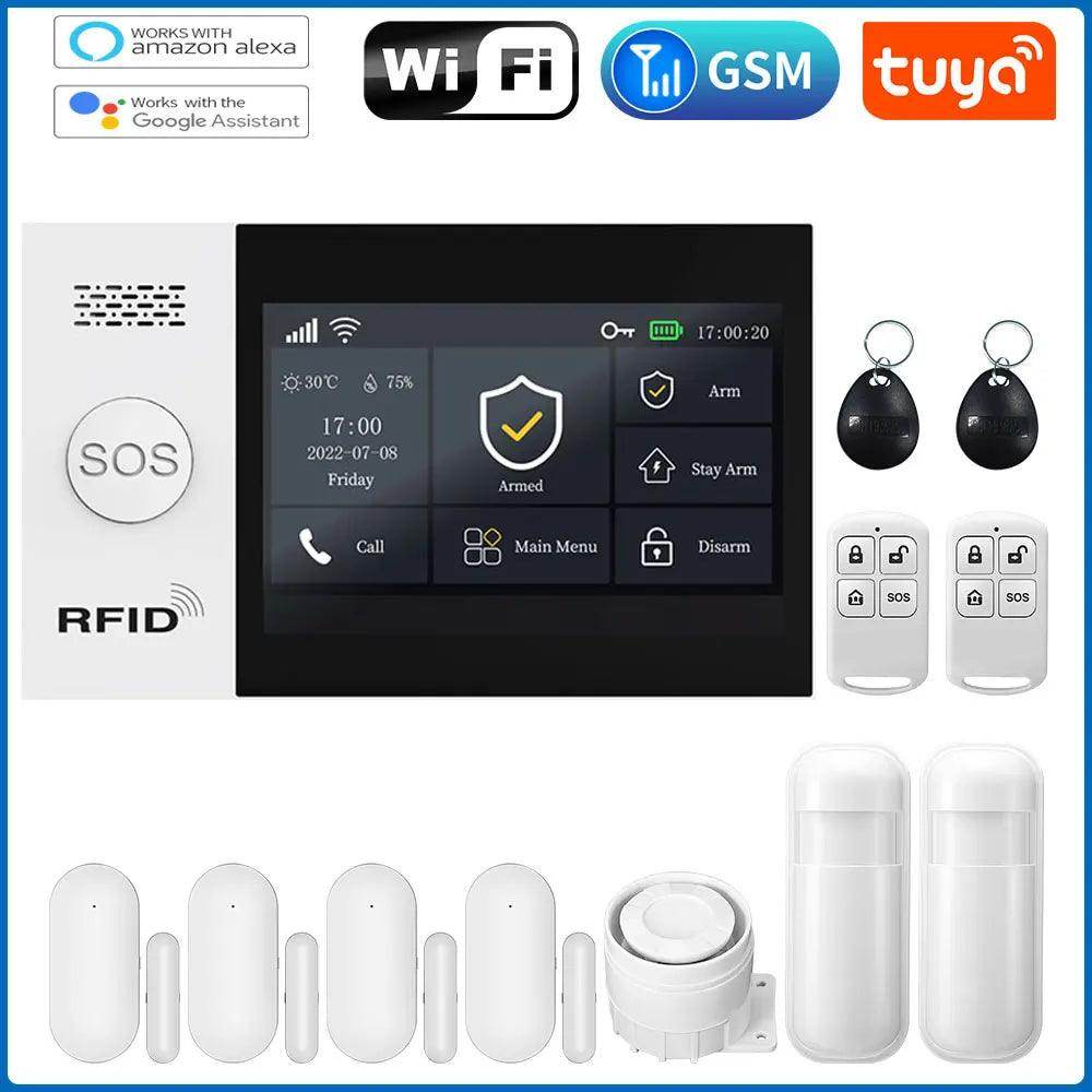 Alarm Smart Tuya WiFi GSM 4G - P12 Hub Europe