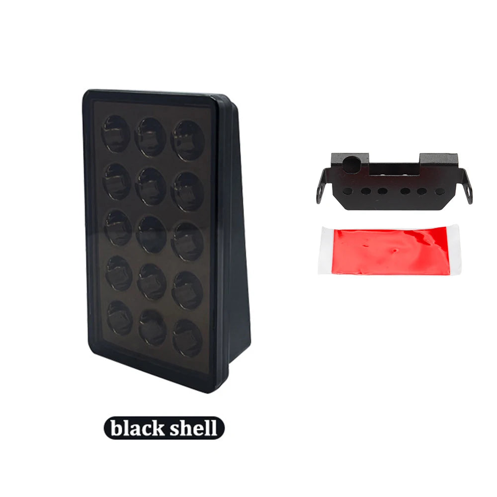 F1 Style Led Brake Pilot Lights 12V 15led Rear Tail Lights Auto  Flash Warning Reverse Stop Safety Signal Lamps For Car SUV Moto