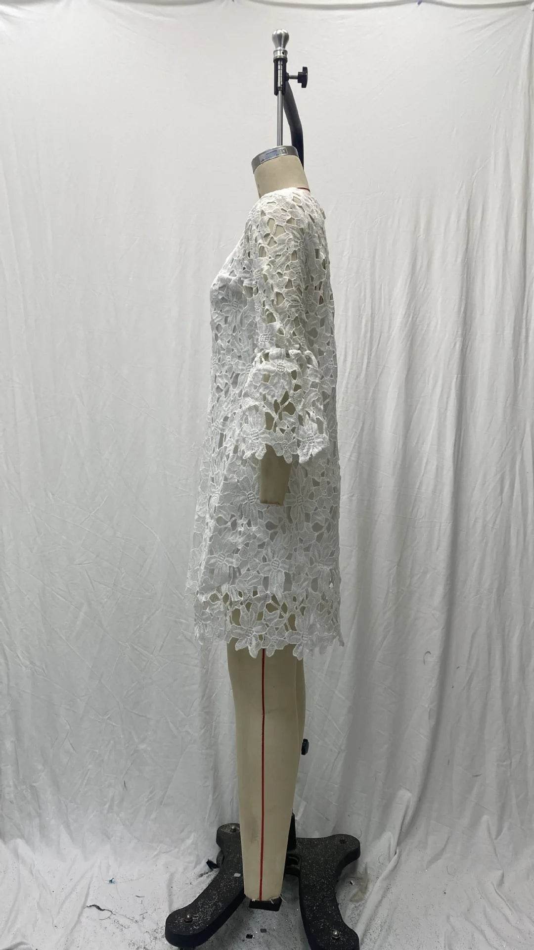 Ethnic Lace Knee Dress - P12 Hub Europe