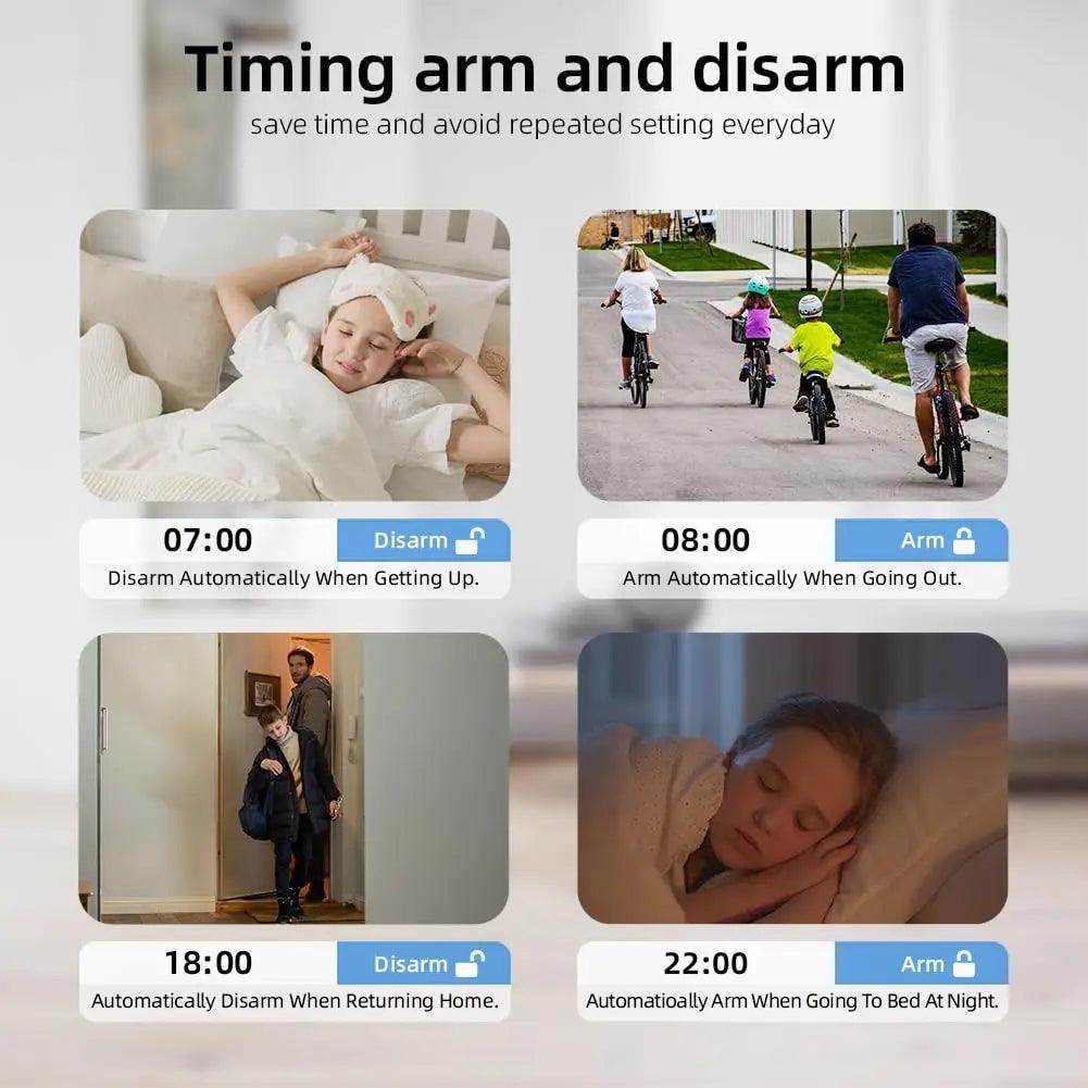 Alarm Smart Tuya WiFi GSM 4G - P12 Hub Europe