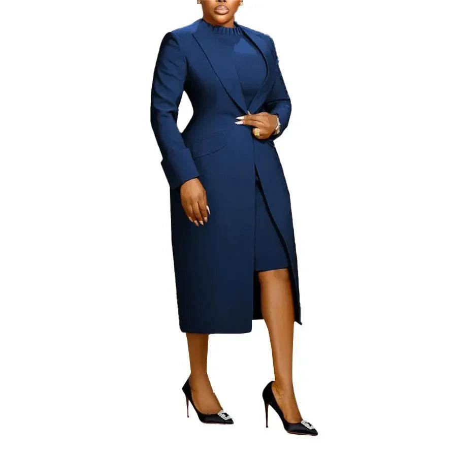 Elegant Office Blazer Dress - P12 Hub Europe