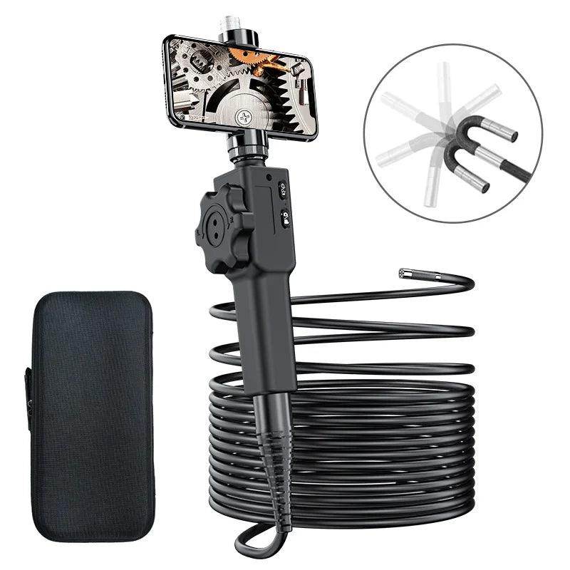 Articulating Endoscope 180° Rotate, 1080P, iOS/Android/PC - P12 Hub Europe