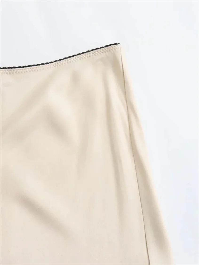 Spring Satin Bow Skirt - P12 Hub Europe