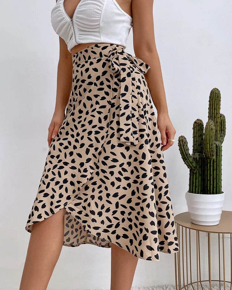 Women's Boho Print Wrap Skirt - P12 Hub Europe
