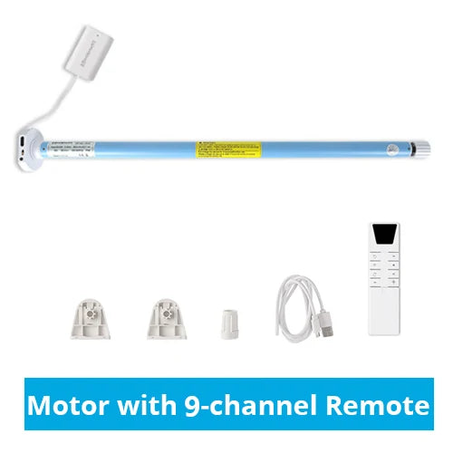 Smart Roller Shade Motor Electric Motorized Zigbee Recharge Motor for 17 25 28mm Tube Roller Shade Blind Motor Alexa Google
