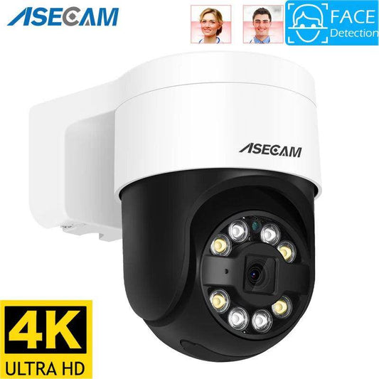 Outdoor Camera 8MP 4K PoE Face Detect, Audio, Color Night - P12 Hub Europe