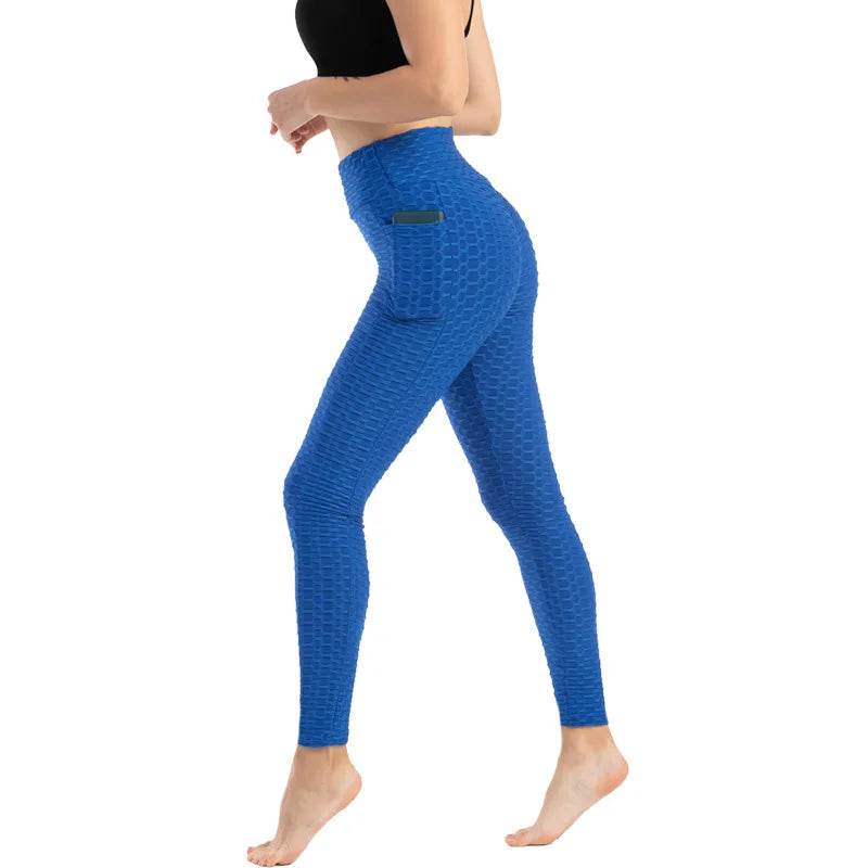 Women's Pocketed Bubble Leggings - P12 Hub Europe