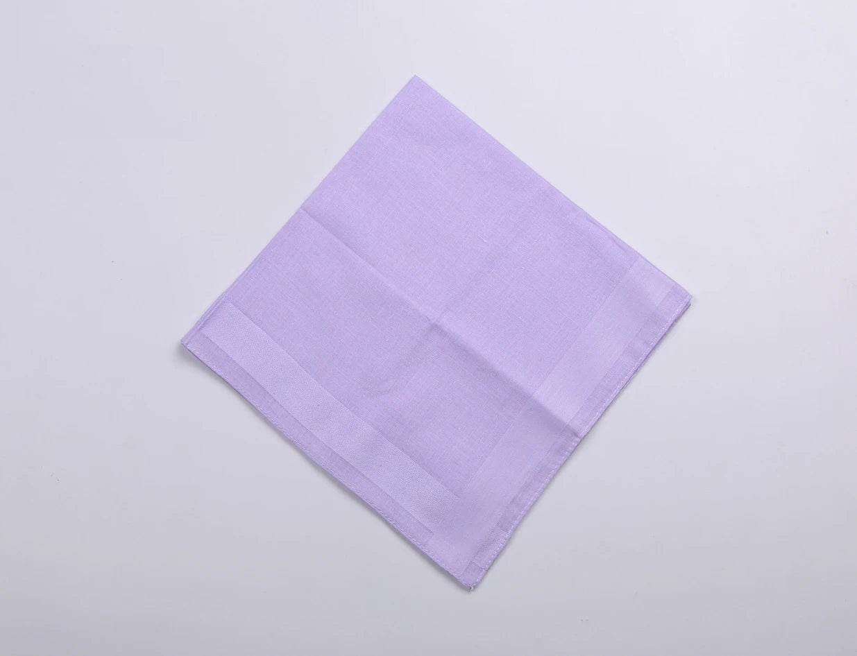 Cotton high-end solid color Handkerchief Park Mountain Road Cycling Camping Wiping Sweat Cleaning Portable Men's Pocket Towel - P12 Hub Europe