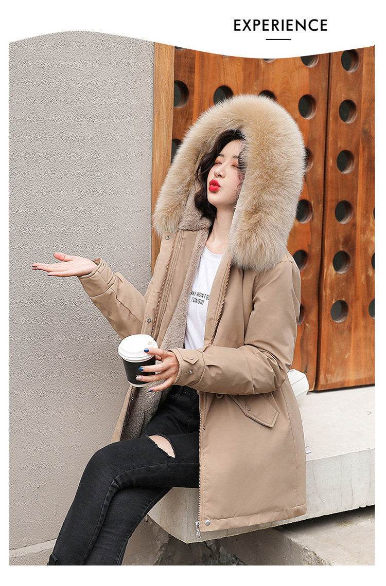 Slim Fur Collar Parka - P12 Hub Europe