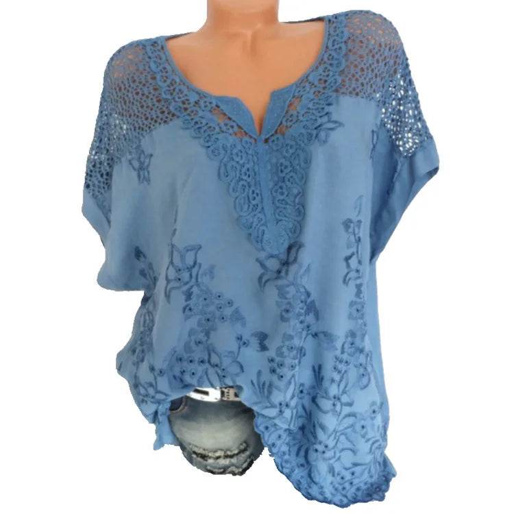 Summer Women's Lace Blouse - P12 Hub Europe