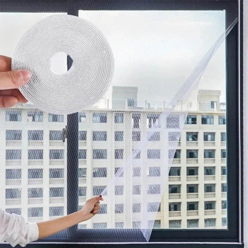 Simple Anti Mosquito No Need to Punch Holes Mosquito Net Window Self-adhesive Type Anti-mosquito Screens Home Textile Garden - P12 Hub Europe