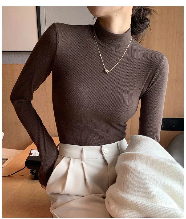 Women's Half Turtleneck Sweater - P12 Hub Europe