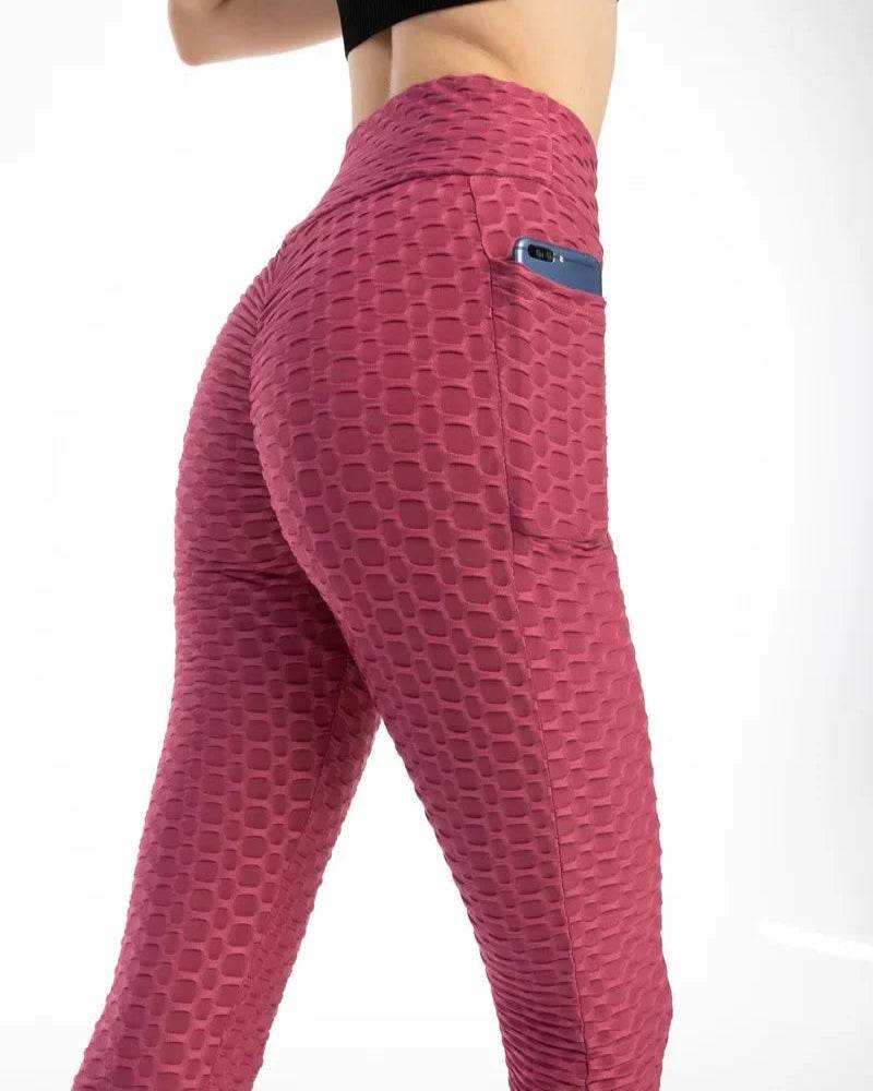 Women's Pocketed Bubble Leggings - P12 Hub Europe