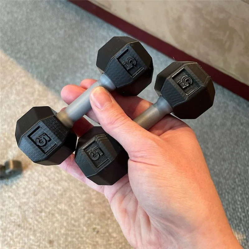 2Pcs Modern Kids Weight Set Toy Dumbbells Baby Workout Weights Fun Fitness And Exercise Equipment For Toddlers