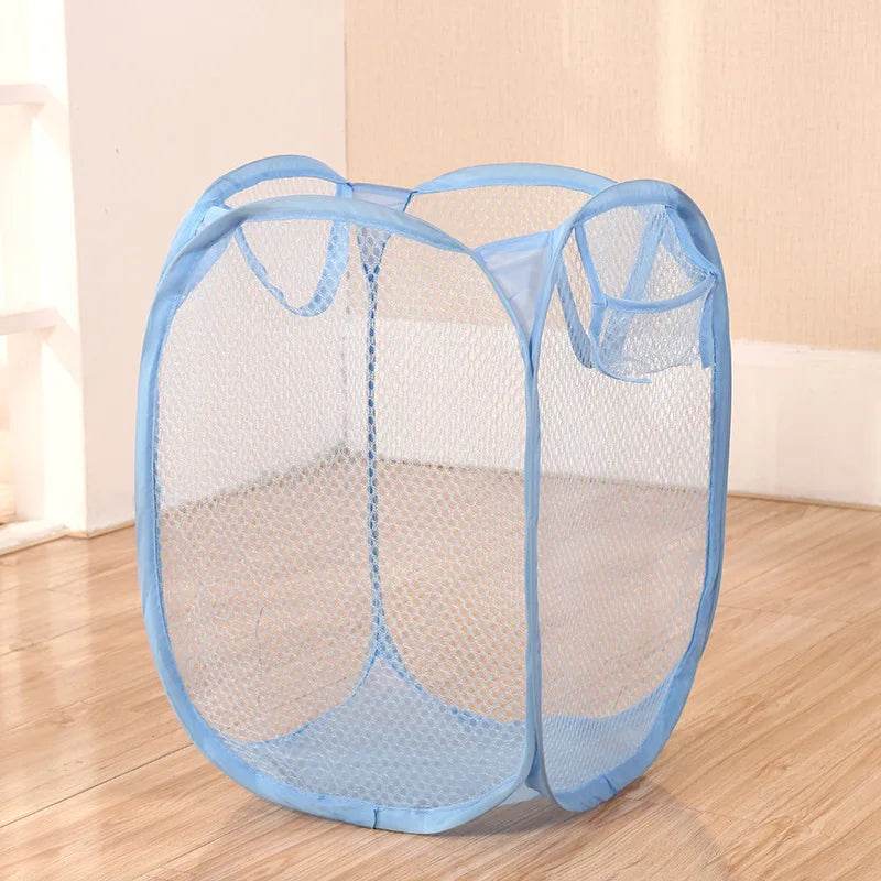 Collapsible Mesh Pop-Up Laundry Hamper - P12 Hub Europe
